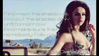 Undercover  Selena Gomez Lyrics Video HQ [upl. by Xylon]