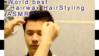 World best Hairwax HairStylingASMR [upl. by Violante]