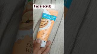 How to use Face Scrub  Everyuth walnut Scrub everyuth facescrub shortvideo deadskin [upl. by Ellekram615]