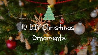 10 Best DIY Christmas Ornaments Budget Friendly  Cheap Christmas Ornaments Glitter Foam 2024 [upl. by Paton]