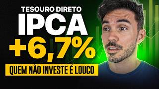 RECORDE de taxas do TESOURO DIRETO Ganhe até 10x o valor investido  A melhor renda fixa [upl. by Rickie]