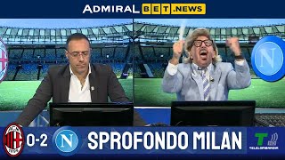 GOL DI MILAN NAPOLI 02 LUKAKU E KVARA STENDONO I ROSSONERI [upl. by Noiramed]