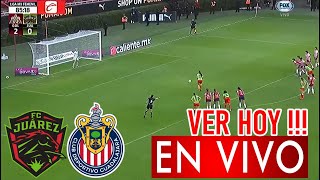 Chivas vs Juárez EN VIVO 🔴donde ver y a que hora juega Guadalajara vs Juárez Liga MX Femenil hoy [upl. by Crenshaw]