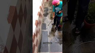 Surface pressure washing Starq best car pressure washer [upl. by Maiocco]