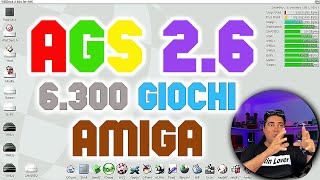 AGS 26 Amiga Game Selector oltre 6300 giochi su A500 Mini Windows e Raspberry [upl. by Meehaf]