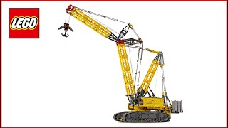 LEGO Technic 42146 Liebherr Crawler Crane LR 13000 Speed Build  Brick Builder [upl. by Salim]