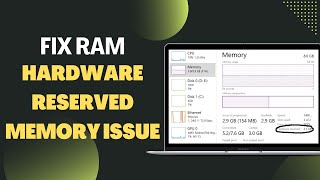 FIX USABLE RAM  Hardware Reserved Memory FIX  FIX RAM in Windows 1011 [upl. by Eyllom25]