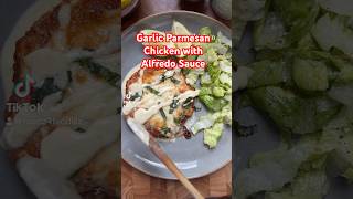 Garlic Parmesan Chicken with Alfredo Sauce [upl. by Ythomit]