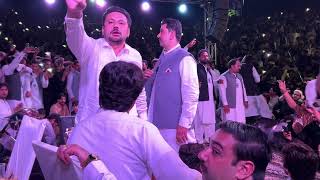 Dalta yo jenai na khafa shwe yam song Shafarooq at Bannu night Islamabad foryou song dance viral [upl. by Iemaj]