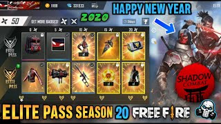 GARENA FREEFIRE ELITE PASS SEASON 20 IS HERE  HAPPY NEW YEAR 😂❤️🥳 [upl. by Mahgem]