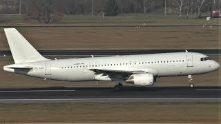 SmartLynx easyJet Flight Airbus A320214 YLLCS Takeoff at Berlin Tegel Airport [upl. by Curran85]