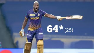 Andre Russell Batting 64 24 IPL 2024 3rd Match KKR vs SRH Andre Russell Batting Highlights [upl. by Aihsinat]