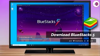 How to Download the New BlueStacks 5 on Windows 7 8 10 [upl. by Burbank]