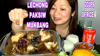 LECHONG PAKSIW MUKBANG LECHON PORK BELLY LEFTOVERMUKBANG PHILIPPINESCOLLAB withAllAboutMiE3517 [upl. by Elamor]