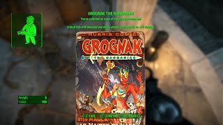 Fallout 4 Grognak the barbarian Magazine 10 Boston Common [upl. by Haland]