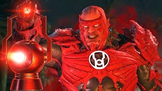 História do Lanterna Vermelho Atrocitus INJUSTICE 2 [upl. by Gawen]