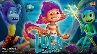 Luca Full Movie in English  Disney  New Animation Movie  Review amp Facts [upl. by Nebe789]