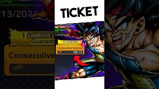 THE NEW YEARS TICKET BANNER ARE A SCAM💀💀  Dragon Ball Legends dblegends dragonballlegends [upl. by Shue253]