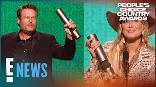 All the JAWDROPPING Moments from the 2023 Peoples Choice Country Awards  E News [upl. by Evilo]