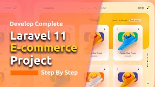 Laravel 11 Ecommerce Project  Step By Step  Livewire 3 [upl. by Court562]