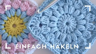 Mandala Granny Square häkeln [upl. by Anav782]