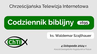 Codziennik biblijny Słowo na dzień 4 listopada 2024 r [upl. by Shaffer]