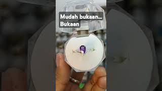 Mudahnya mendapatkan cincin permata ring perak di Raja Permata stok ready hanmade original live on [upl. by Athallia336]