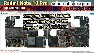 Mi Redmi Note 10 Pro Charging lcd light lcd mic speaker volume keys sim card usb board [upl. by Grimes]