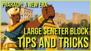 Pharaoh A New Era  Tips and Tricks  Large SenetEr Housing Block [upl. by Anirahc13]