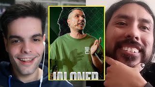 BLUE ONE HABLA DEL JALONER VS REPLIK en LIGA BAZOOKA [upl. by Honig]