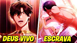 ELA é ESCRAVA do REI CRUEL e se DEITOU com ELE para SOBREVIVER  Manhwa Recap [upl. by Ellahcim300]