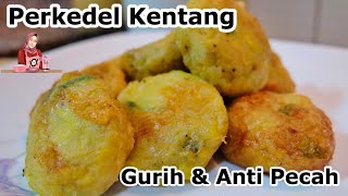 Resep Perkedel Kentang Gurih Anti Pecah amp Anti Gagal [upl. by Simaj]