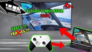 Flight Simulator 2024  From Laptop to MASSIVE OLED [upl. by Nilson]