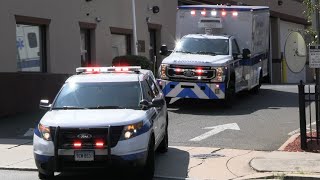 FIRST CATCHBRAND NEW New Britain EMS Medic 13 amp Medic 21 Responding [upl. by Noremac]