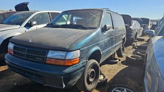 1995 Dodge Caravan at UPull Salvage Yard in Minnesota [upl. by Huba121]