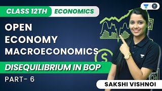 Open Economy Macroeconomics  Disequilibrium in BOP  Part 6  Class 12  Sakshi Vishnoi [upl. by Colton]