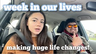 week in our lives making huge life changes [upl. by Ahseenat]