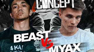 MYAX vs BEAST  HEAVYWEIGHT SESSION x FUSION CONCEPT 2024 [upl. by Theodora]