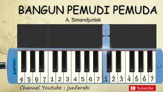 not pianika bangun pemudi pemuda  tutorial pianika [upl. by Ykroc]