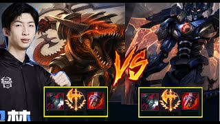 Xiao Chao Meng Cầm Renekton PK Cực Căng Với Aatrox Cao Thủ Hàn [upl. by Shelbi6]