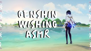 genshin asmr  wishing for furina whispers keyboard sounds clicking game audio [upl. by Barnet]