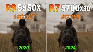 Which CPU is better for gaming Ryzen 7 5700X3D or Ryzen 9 5950X [upl. by Naujled745]