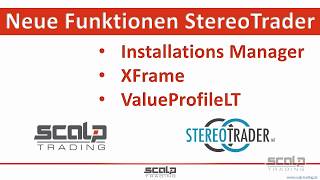 StereoTrader mit neuen Indikatoren XFrame und ValueProfileLT [upl. by Osber]