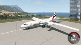 Antonov AN12 reviewBeamNG gameplay [upl. by Garris]