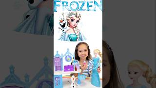 FROZEN  LET IT GO ELSA ICE CREAM PLAYDOH shorts Unboxing [upl. by Yelyak]