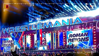 WWE WrestleMania 40 Roman Reigns Epic Full Entrance Live wwe romanreigns wrestlemania40 [upl. by Lerred867]