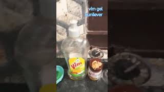 I am using vim gel  its awsome unilever hindustanunilever projectsunlightHUL vim liquid [upl. by Tlevesoor]