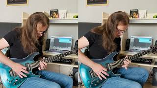 Megadeth  A Tout Le Monde  Outro Solo Cover [upl. by Eyanaj159]