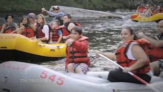 Whitewater Rafting Down The Nantahala River with NOCCOM [upl. by Notak95]