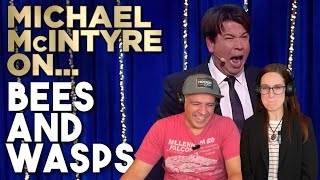 Michael McIntyre  Different Ways to Cope with Bees and Wasps REACTION [upl. by Shanna]